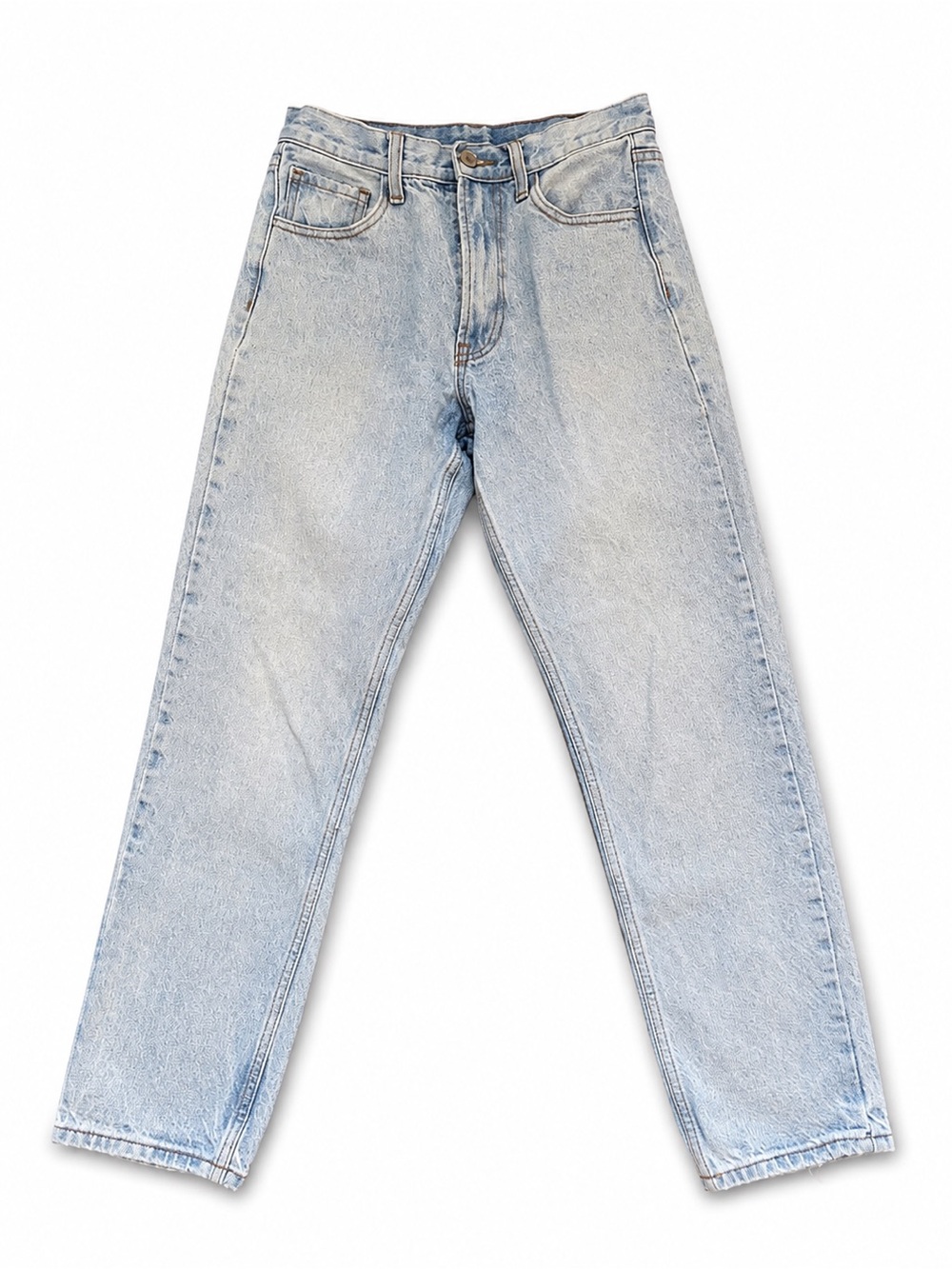 J. Galt Light Wash 100% Cotton Straight Leg Jeans | Small